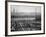 Panoramic of New York City Skyline Seen from New Jersey-Andreas Feininger-Framed Photographic Print