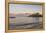 Panoramic of the Marquette Harbor Lighthouse on Lake Superior in Marquette, Michigan USA-Chuck Haney-Framed Premier Image Canvas