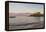 Panoramic of the Marquette Harbor Lighthouse on Lake Superior in Marquette, Michigan USA-Chuck Haney-Framed Premier Image Canvas