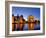 Panoramic of the Palace of Fine Arts at Dusk in San Francisco, California, Usa-Chuck Haney-Framed Photographic Print