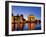 Panoramic of the Palace of Fine Arts at Dusk in San Francisco, California, Usa-Chuck Haney-Framed Photographic Print