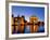 Panoramic of the Palace of Fine Arts at Dusk in San Francisco, California, Usa-Chuck Haney-Framed Photographic Print