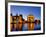 Panoramic of the Palace of Fine Arts at Dusk in San Francisco, California, Usa-Chuck Haney-Framed Photographic Print