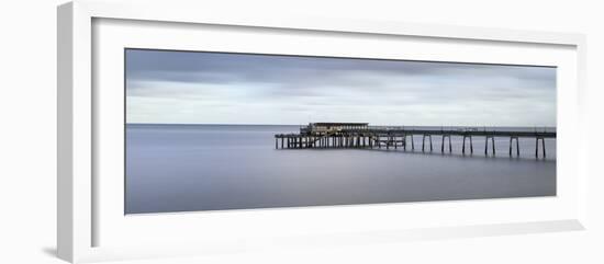 Panoramic Picture of Deal Pier, Deal, Kent, England, United Kingdom-John Woodworth-Framed Photographic Print