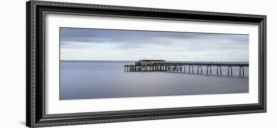 Panoramic Picture of Deal Pier, Deal, Kent, England, United Kingdom-John Woodworth-Framed Photographic Print