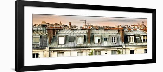Panoramic Rooftops View, Sacre-Cœur Basilica, Paris, France-Philippe Hugonnard-Framed Photographic Print
