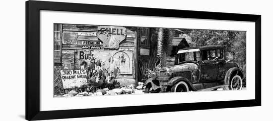 Panoramic - Route 66 - Gas Station - Arizona - United States-Philippe Hugonnard-Framed Photographic Print