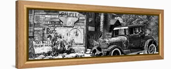 Panoramic - Route 66 - Gas Station - Arizona - United States-Philippe Hugonnard-Framed Premier Image Canvas