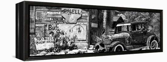 Panoramic - Route 66 - Gas Station - Arizona - United States-Philippe Hugonnard-Framed Premier Image Canvas