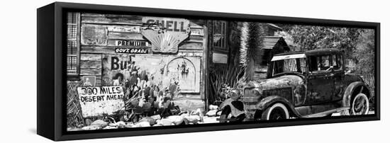 Panoramic - Route 66 - Gas Station - Arizona - United States-Philippe Hugonnard-Framed Premier Image Canvas