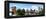 Panoramic Skyline of Manhattan, Brooklyn Bridge and One World Trade Center, New York City, US-Philippe Hugonnard-Framed Premier Image Canvas