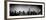 Panoramic Skyline of the Skyscrapers of Manhattan by Night from Brooklyn-Philippe Hugonnard-Framed Photographic Print