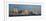 Panoramic Sunset View of World Trade Towers-null-Framed Photographic Print