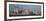 Panoramic Sunset View of World Trade Towers-null-Framed Photographic Print