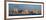 Panoramic Sunset View of World Trade Towers-null-Framed Photographic Print