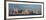 Panoramic Sunset View of World Trade Towers-null-Framed Photographic Print