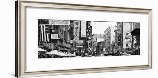 Panoramic Urban Landscape - Little Italy - Manhattan - New York City - United States-Philippe Hugonnard-Framed Photographic Print