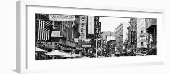 Panoramic Urban Landscape - Little Italy - Manhattan - New York City - United States-Philippe Hugonnard-Framed Photographic Print