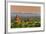 Panoramic View at Sunset over the Ancient Temples and Pagodas, Bagan, Myanmar or Burma-Stefano Politi Markovina-Framed Photographic Print