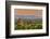 Panoramic View at Sunset over the Ancient Temples and Pagodas, Bagan, Myanmar or Burma-Stefano Politi Markovina-Framed Photographic Print