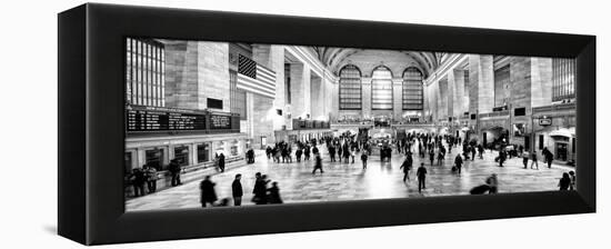 Panoramic View - Grand Central Terminal at 42nd Street and Park Avenue in Midtown Manhattan-Philippe Hugonnard-Framed Premier Image Canvas