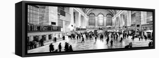 Panoramic View - Grand Central Terminal at 42nd Street and Park Avenue in Midtown Manhattan-Philippe Hugonnard-Framed Premier Image Canvas