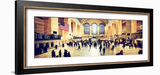 Panoramic View - Grand Central Terminal at 42nd Street and Park Avenue in Midtown Manhattan-Philippe Hugonnard-Framed Photographic Print