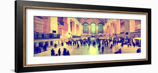 Panoramic View - Grand Central Terminal at 42nd Street and Park Avenue in Midtown Manhattan-Philippe Hugonnard-Framed Photographic Print