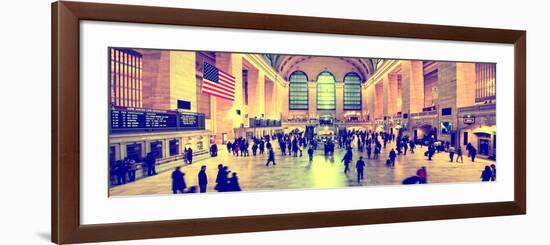 Panoramic View - Grand Central Terminal at 42nd Street and Park Avenue in Midtown Manhattan-Philippe Hugonnard-Framed Photographic Print