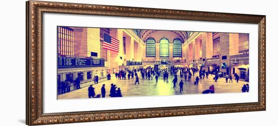 Panoramic View - Grand Central Terminal at 42nd Street and Park Avenue in Midtown Manhattan-Philippe Hugonnard-Framed Photographic Print