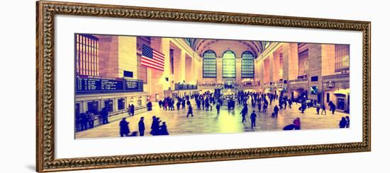 Panoramic View - Grand Central Terminal at 42nd Street and Park Avenue in Midtown Manhattan-Philippe Hugonnard-Framed Photographic Print