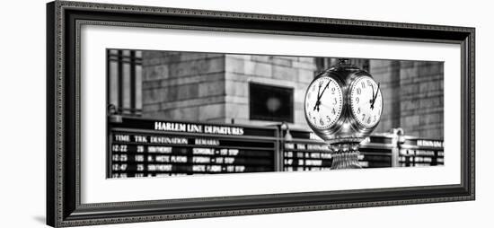 Panoramic View - Grand Central Terminal's Four-Sided Seth Thomas Clock - Manhattan - New York-Philippe Hugonnard-Framed Photographic Print