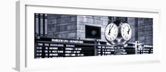 Panoramic View - Grand Central Terminal's Four-Sided Seth Thomas Clock - Manhattan - New York-Philippe Hugonnard-Framed Photographic Print