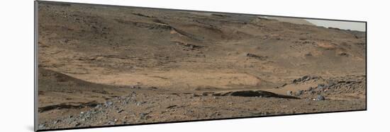 Panoramic View of Amargosa Valley on Planet Mars-null-Mounted Photographic Print