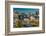 Panoramic view of Baltimore Inner Harbour, Maryland - shot from Federal Park Hill-null-Framed Photographic Print