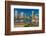 Panoramic view of Baltimore Inner Harbour, Maryland - shot from Federal Park Hill-null-Framed Photographic Print