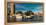 Panoramic view of Baltimore Inner Harbour, Maryland-null-Framed Premier Image Canvas