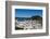 Panoramic View of Beautiful Lindos Village with its Castle (Acropolis)-Michael Runkel-Framed Photographic Print