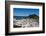 Panoramic View of Beautiful Lindos Village with its Castle (Acropolis)-Michael Runkel-Framed Photographic Print