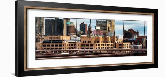 Panoramic View of Brooklyn Bridge of the Watchtower Building-Philippe Hugonnard-Framed Photographic Print