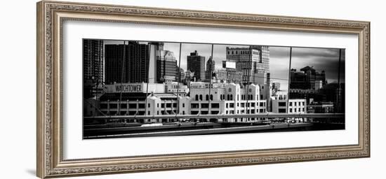 Panoramic View of Brooklyn Bridge of the Watchtower Building-Philippe Hugonnard-Framed Photographic Print