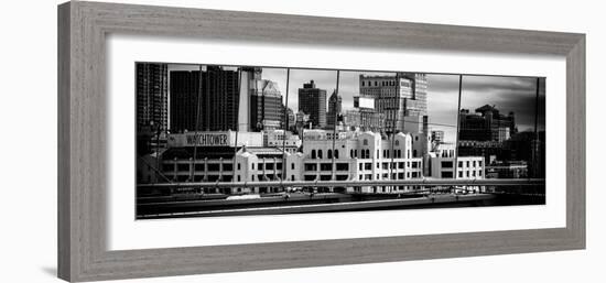 Panoramic View of Brooklyn Bridge of the Watchtower Building-Philippe Hugonnard-Framed Photographic Print