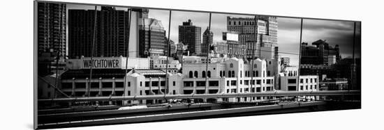 Panoramic View of Brooklyn Bridge of the Watchtower Building-Philippe Hugonnard-Mounted Photographic Print