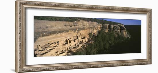 Panoramic View of Cliff Palace Cliff Dwelling Indian Ruin-null-Framed Photographic Print