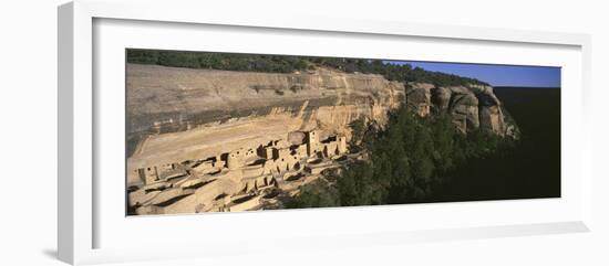 Panoramic View of Cliff Palace Cliff Dwelling Indian Ruin-null-Framed Photographic Print