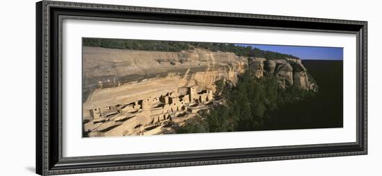 Panoramic View of Cliff Palace Cliff Dwelling Indian Ruin-null-Framed Photographic Print