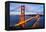 Panoramic View of Famous Golden Gate Bridge-prochasson-Framed Premier Image Canvas