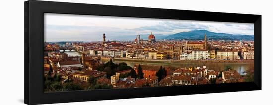 Panoramic view of Florence-Vadim Ratsenskiy-Framed Art Print