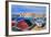 Panoramic View of Gallipoli. Puglia. Southern Italy.-Mi.Ti.-Framed Photographic Print