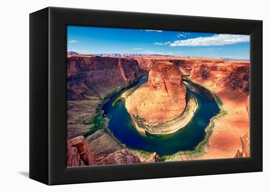 Panoramic View of Horseshoe Bend-prochasson-Framed Premier Image Canvas